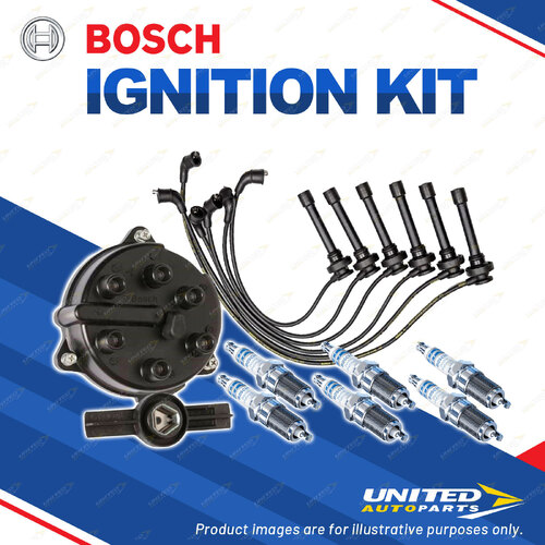 Bosch Ignition Kit for Mitsubishi Magna TH 3.0L 140Kw Wagon 04/1999-07/2000