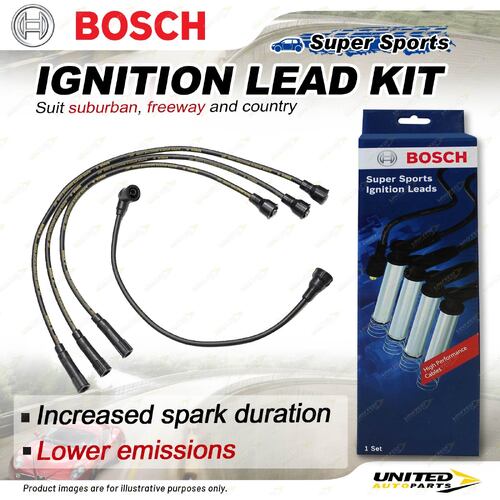 Bosch Ignition Leads for Daihatsu Mira L200 L201 0.8L 30KW Petrol 1990-1994