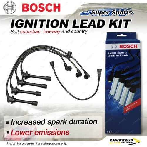 Bosch Ignition Leads for Daihatsu Applause A101 A111 Charade G100 G101 G102