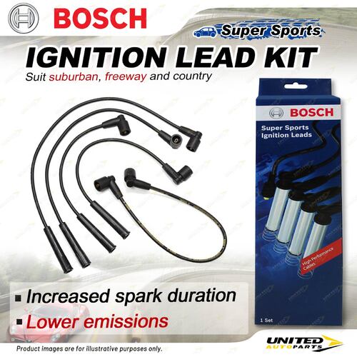 Bosch Ignition Leads for BMW 3 Series E30 E36 318i 4cyl 1987-1993 M40B18 184E1