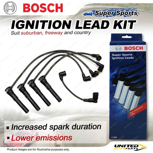 Bosch Ignition Leads for Land Rover Freelander L314 1.8L 16V 1998-2006