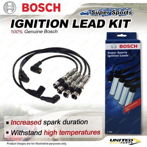 Bosch Ignition Leads for Volkswagen Beetle 1Y7 9C1 Caddy Golf 1J1 1K1 Jetta 1K2