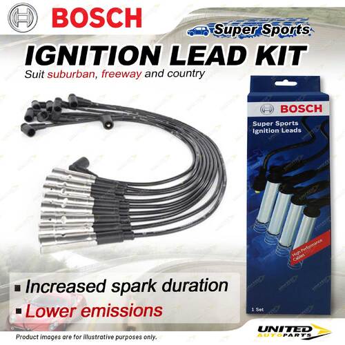 Bosch Ignition Lead Kit for Mercedes Benz SL R107 S-Class W126 C126 1985-1991