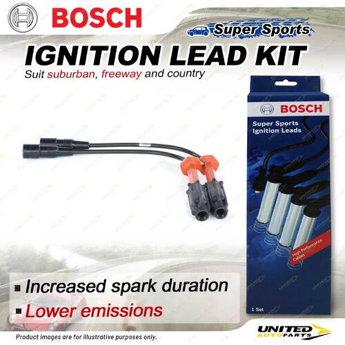 Bosch Ignition Lead Kit for Benz C-Class W202 S202 E-Class W S 210 CLK SLK Vito