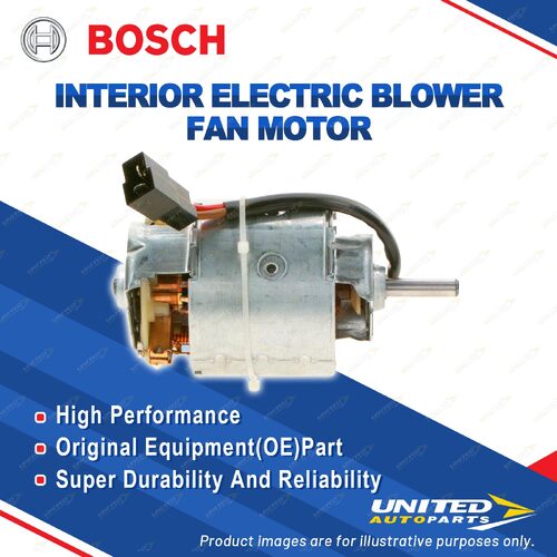 Bosch Interior Electric Blower Fan Motor for Scania 2 Series 92 112 142 3 Series