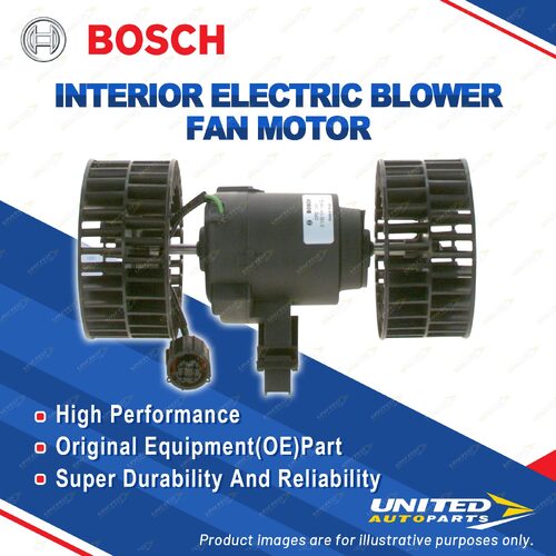 Bosch Interior Electric Blower Fan Motor for Scania 4 Series T 94 114 124 144