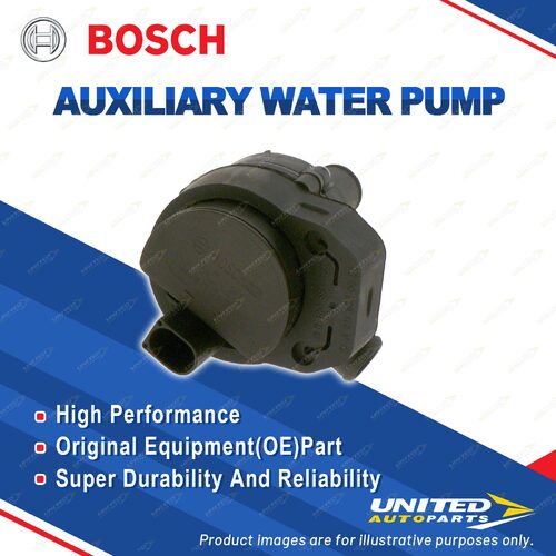 Bosch Auxiliary Water Pump for Benz C-Class C204 W204 S204 E-Class A207 C207