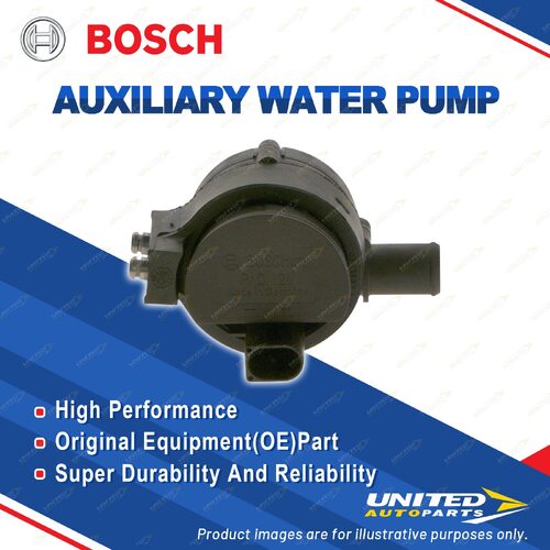 Bosch Auxiliary Water Pump for Renault Master JV EV HV UV Megane DZ0/1 Trafic FL