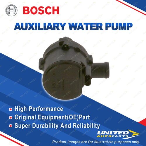 Bosch Auxiliary Water Pump for Jaguar E-Pace X540 XE X760 XF X260 2.0L 3.0L