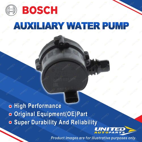 Bosch Auxiliary Water Pump for Benz C-Class 205 206 GLC X254 GLE V167 GLS X167