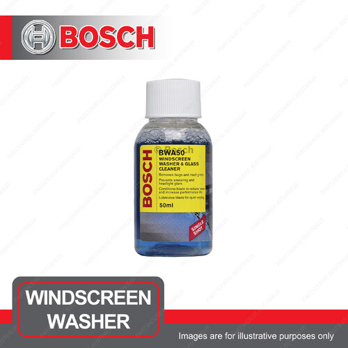 Bosch BWA50 Windscreen Wiper Washer Fluid Windscreen Glass Cleaner 50ml