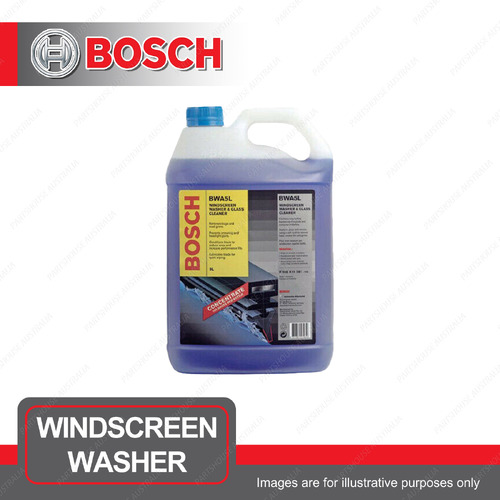 Bosch Windscreen Wiper Washer Fluid Windscreen Glass Cleaner 5L BWA5L