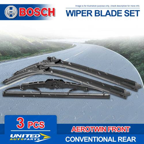 Bosch Aerotwin Plus Wiper Blade Set for Audi A6 Avant 4F5 A6 Allroad 4FH C6