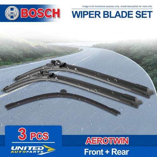 Bosch Aerotwin Plus Wiper Blade Set for Audi Q2 GAB 10/2016 - 2020