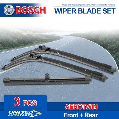 Bosch Aerotwin Plus Wiper Blade Set for BMW 5 Touring F 11 9/2010-2/2017