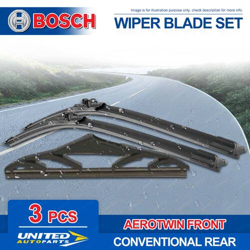 Bosch Aerotwin Retrofit Wiper Blade Set for Citroen C5 X4 3/2001-3/2003