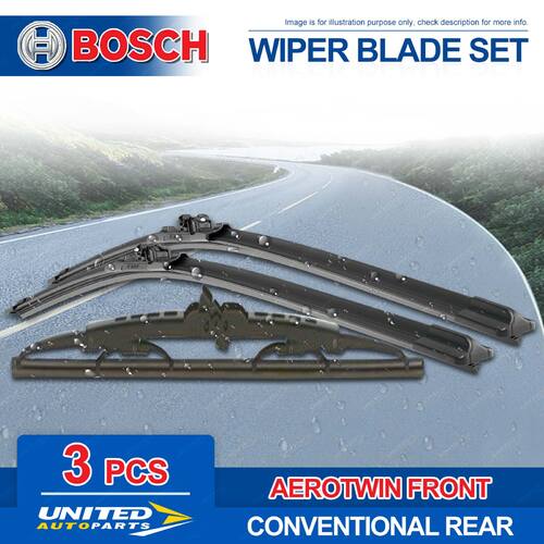 Bosch Aerotwin Retrofit Wiper Blade Set for Daewoo Lanos Hatchback KLAT