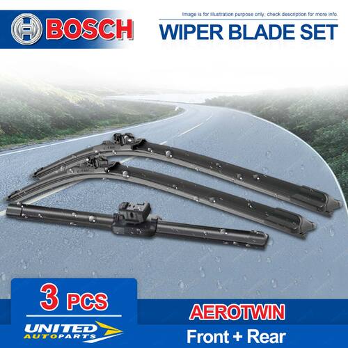 Bosch Aerotwin Plus Wiper Blade Set for Ford Mondeo 15 9/2014-onward