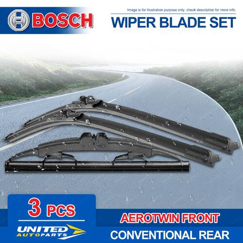 Bosch Aerotwin Retrofit Wiper Blade Set for Hyundai Excel X3 7/1994-7/1999