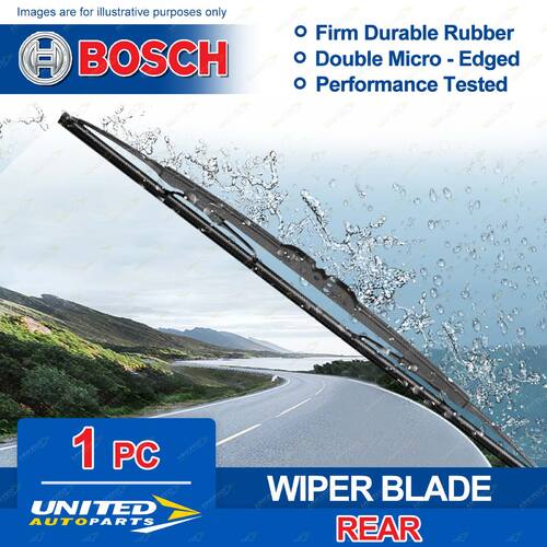 1 pc of Bosch Rear Wiper Blade for Nissan Bluebird 910 4/1981-6/1986