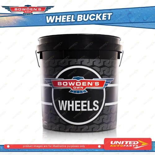 1 x Bowden's Own Wheel Bucket - 15 Litre Capacity Solid Construction