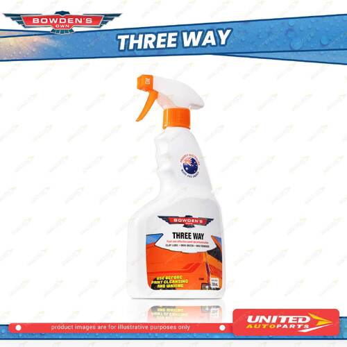 1 x Bowden's Own Three Way 750ml Hydrophilic Formula Premium Quality