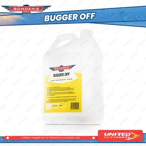 1 x Bowden's Own Bugger Off 5L Powerful Citrus Formula pH Neutral