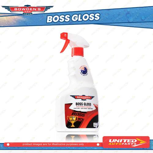 Bowden's Own Boss Gloss 770ml Fastest Easy to Use Water Based Synthetic Formula