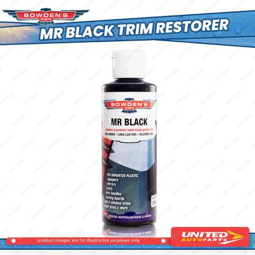 Bowden's Own Mr Black Trim Restorer - Silicone Free and Super long lasting