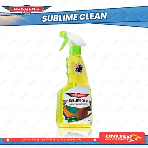 1 piece of Bowden's Own Sublime Clean 500ml - No Bleach and pH Balanced