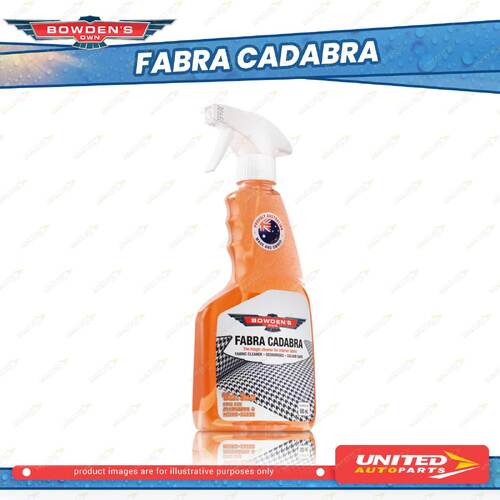 1 x Bowden's Own Fabra Cadabra Interior Fabrics Cleaner Spray 500ml