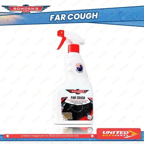 1 x Bowden's Own Far Cough 770ml - Antibacterial Spray Long Lasting