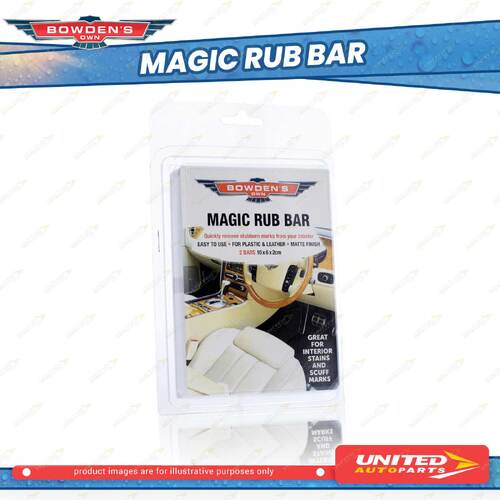 Bowden's Own Magic Rub Bar - Restores and Protects Faded Black Plastic Trim