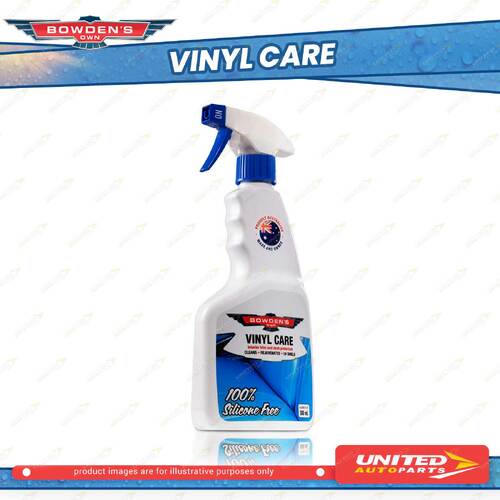 Bowden's Own Vinyl Care 500ml - Unique Silicone Free Dash and Trim Protectant