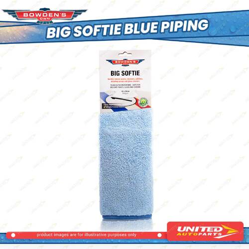 Bowden's Own Big Softie Blue Piping - Long Lasting and Machine Washable