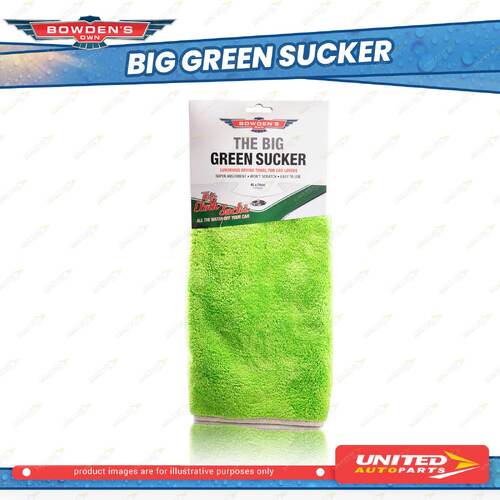 Bowden's Own Big Green Sucker - Fastest and Most Luxurious Plush Drying Towel