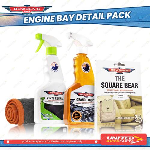 Bowden's Own Engine Bay Detail Pack for Quick and Very Effective Cleaning