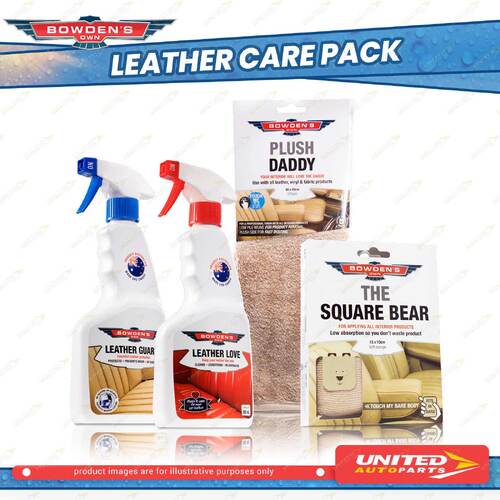 Bowden's Own Leather Care Pack - Excellent Cleaning Power Premium Quality