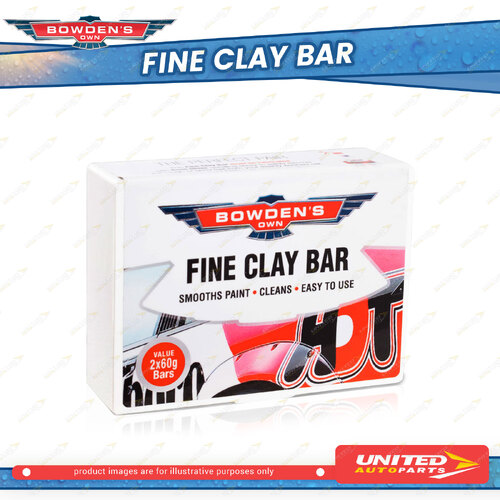 1 x Bowden's Own Fine Clay Bar Paint Preparation Tool - Non-Drying Bar