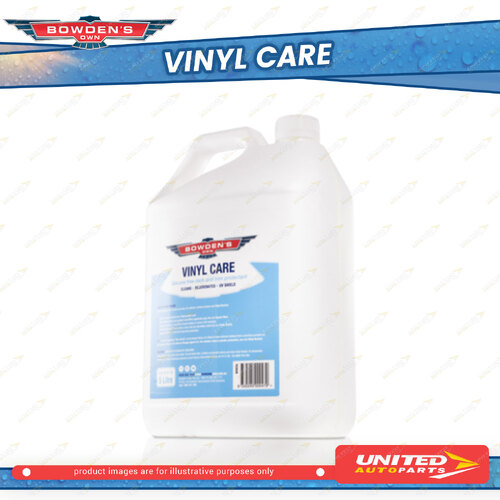 1 x Bowden's Own Vinyl Care Silicone Free Interior Cleaner and Protectant 5L