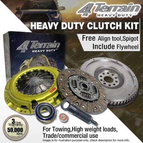 4Terrain HD Clutch Kit Include SMF for Nissan Navara D23 NP300 11/2015-2019