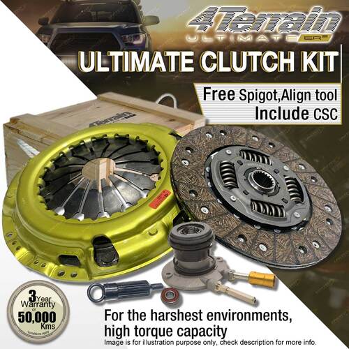 4Terrain Ultimate Clutch Kit Include CSC for Mazda BT-50 UPOYF 3.2 2.2L