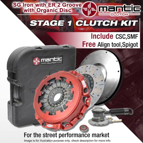 Mantic Organic Clutch Kit Include SMF + CSC for Nissan 350Z 370Z 3.5 3.7L