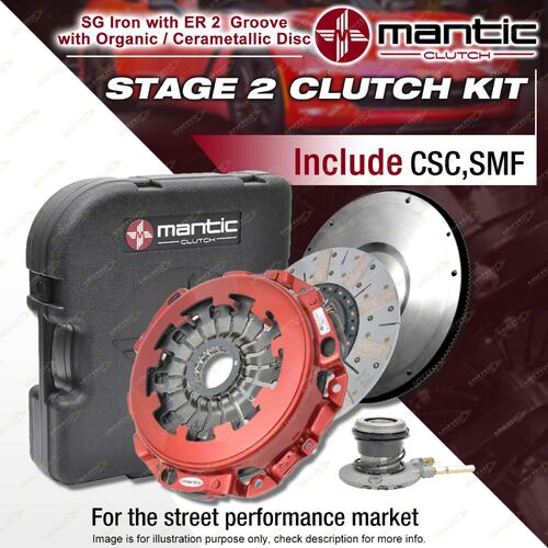 Mantic Stage 2 Clutch Kit Include CSC + SMF for Chevrolet Camaro Corvette C5 5.7