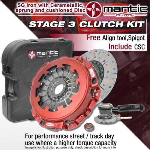 Mantic STAGE 3 Clutch Kit Include CSC for Ford Falcon BA XR8 BA BF XR8 BF