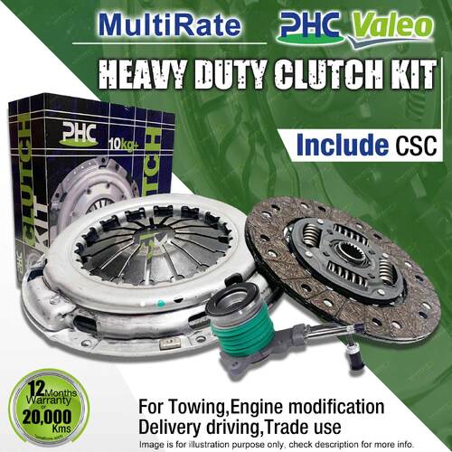 PHC Heavy Duty Clutch Kit Include CSC for Holden Colorado RG 2.5L LVN 2.8L LWH