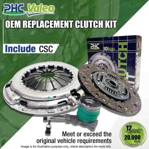 PHC Clutch Kit & CSC for Toyota Corolla ZRE152 156 158 172R 172 182 Yaris ZRP96