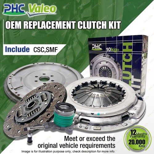 PHC Clutch Kit & CSC+SMF for Nissan Dualis J10 Pulsar B17 C12 Tiida X-Trail T31