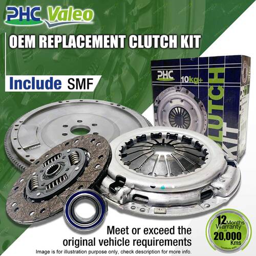 PHC Clutch Kit & SMF for Citroen C4 5 Speed 11/04 on 1.6 Ltr TDI DV6TED4 80kw