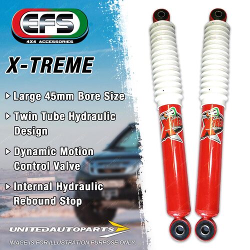 Pair Front EFS Extreme 4WD Shocks 125mm Lift for FORD MAVERICK CAB Coil Spring